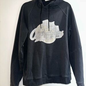 Faded American hockey lululemon athletica Black sweatshirt